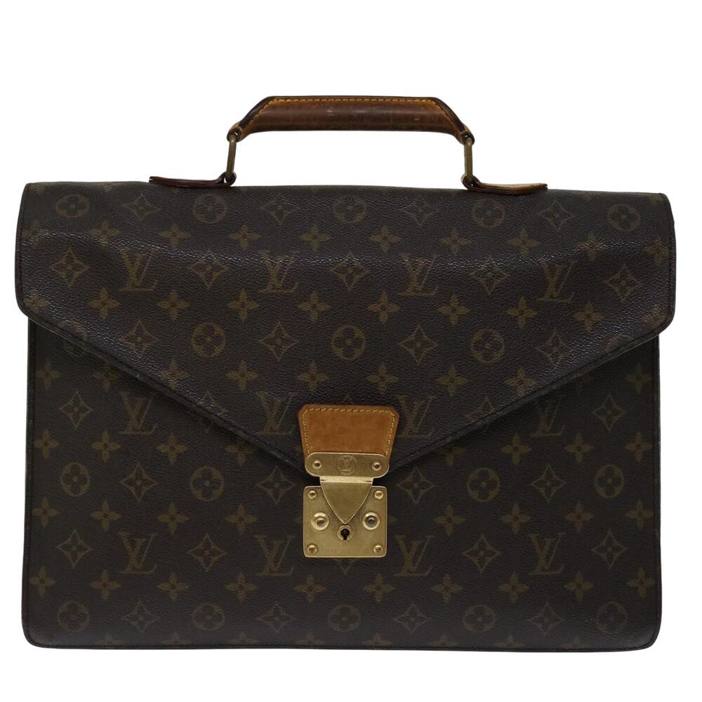 LOUIS VUITTON Monogram Serviette Conseiller Briefcase M53331